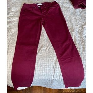 Red Women’s Skinny Jeans. Size 5. Brand New.